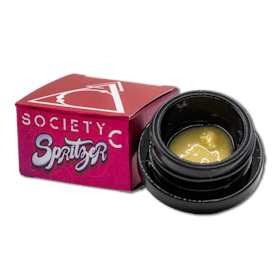 Society C - Spritzer - 1g Live Hash Rosin Badder