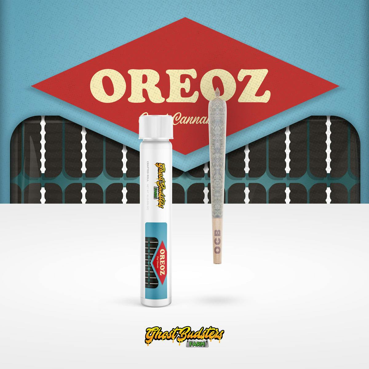 OREOZ | 1g Crafted Roll | GhostBudsters Farm - GhostBudsters Farm