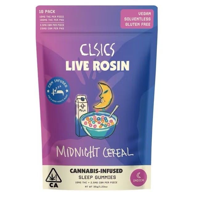 CLSICS Rosin & Rosin Infused Pre Rolls — Cereal Milk