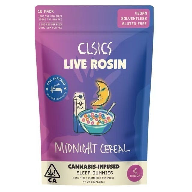 CLSICS Rosin & Rosin Infused Pre Rolls — Cereal Milk