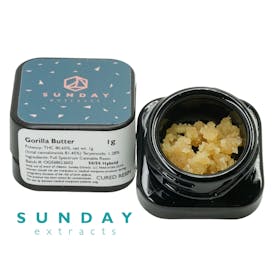 1g Concentrate Gorilla Butter