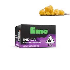 Indica (1.0g Live Resin Budder) | Grape Pie