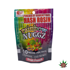 Rainbow Nuggz 100mg - Fruit Punch (Hash Rosin)