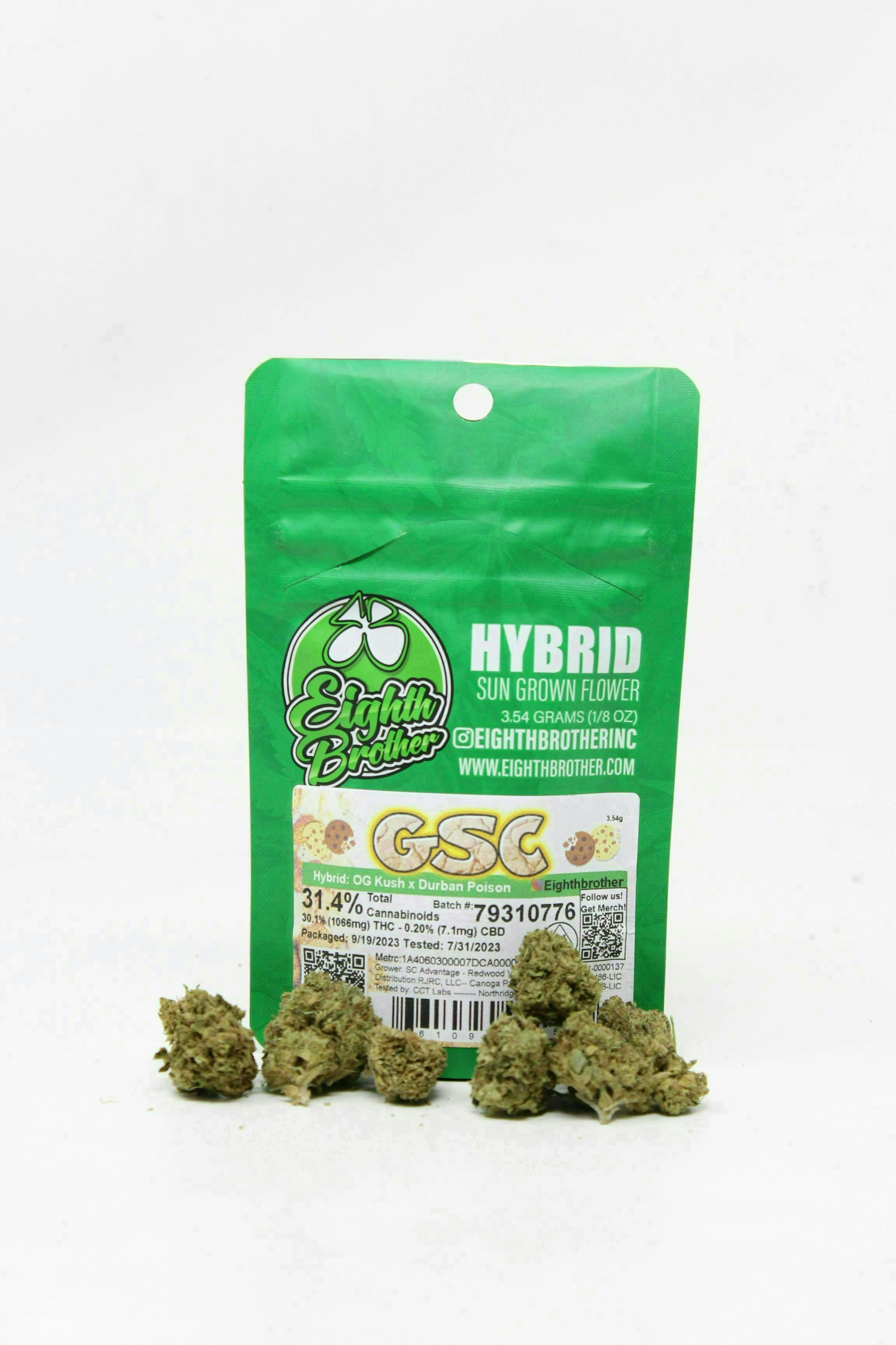 Eighth Brother | GSC | Flower | 3.54g - Eighth Brother