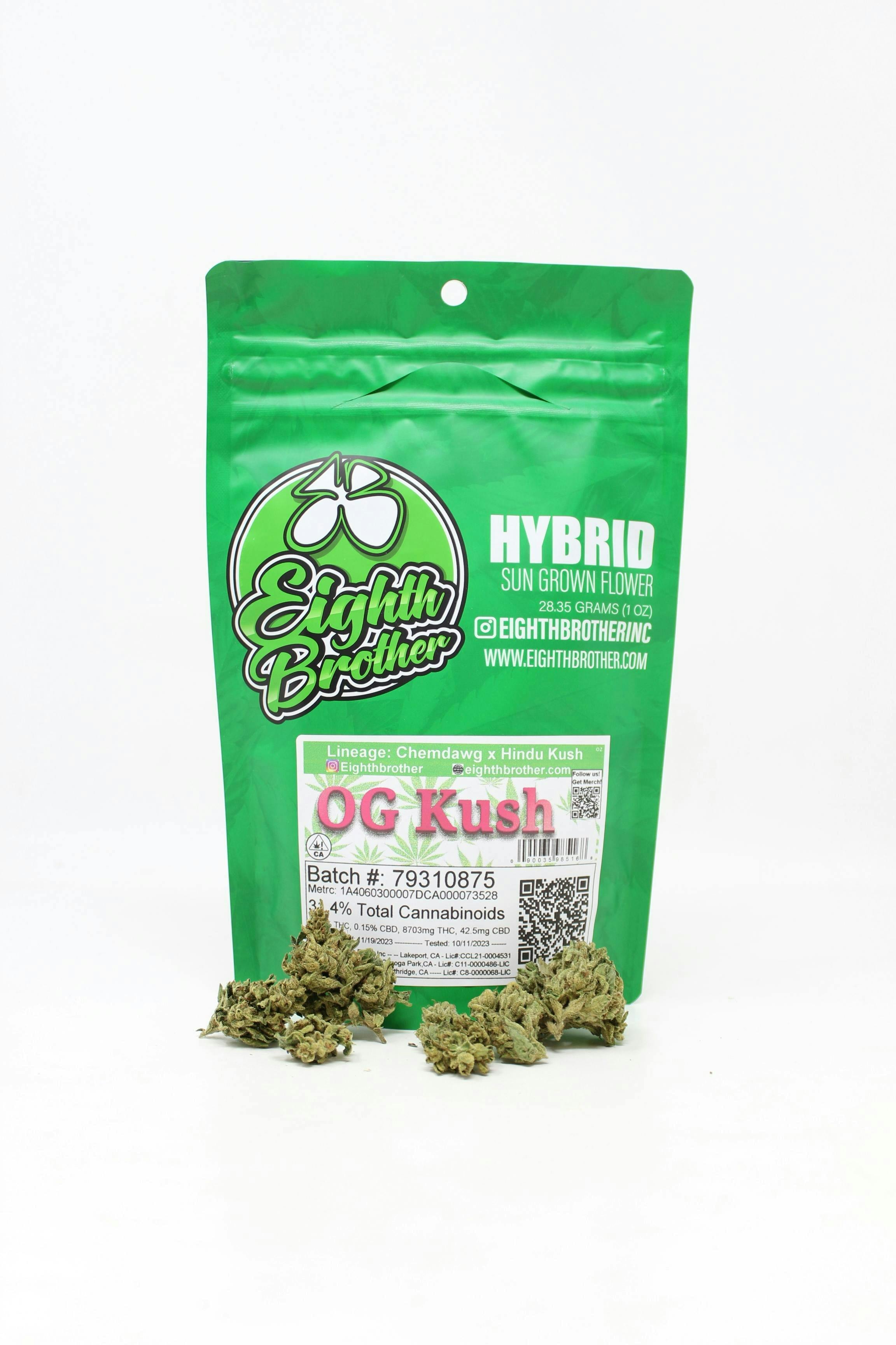 OG Kush (28g - oz) - Eighth Brother