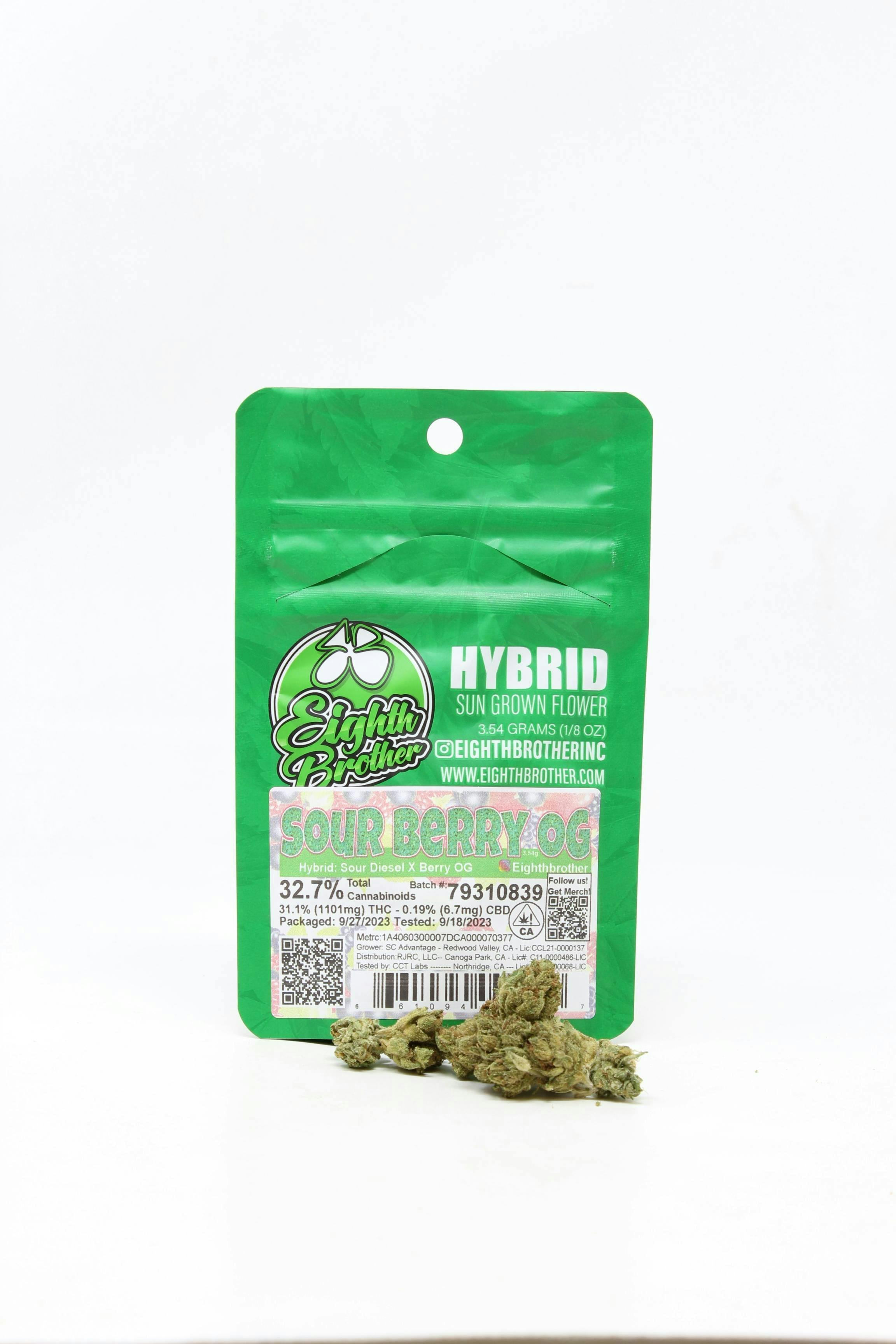 Sour Berry OG (3.54g - 1/8 oz) - Eighth Brother