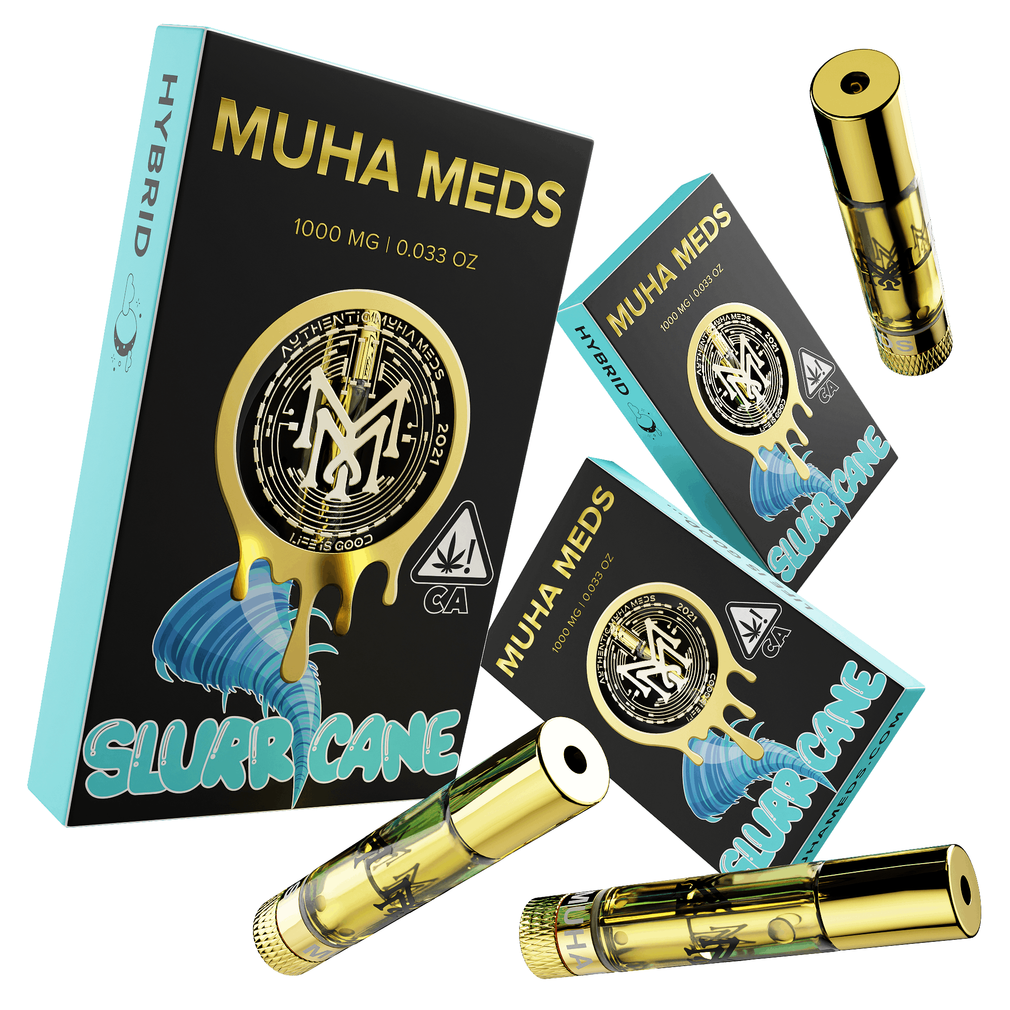 Muha Meds Slurricane Cartridge 1,000mg | Weedmaps