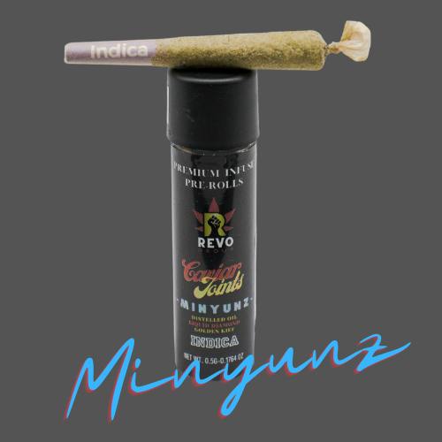 Minyunz- Strawberry .5g Infused Joints