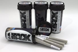 Stack 10-1g Pre-Rolls - Vanilla Bean/Blue Tits/Banana Candy (H)