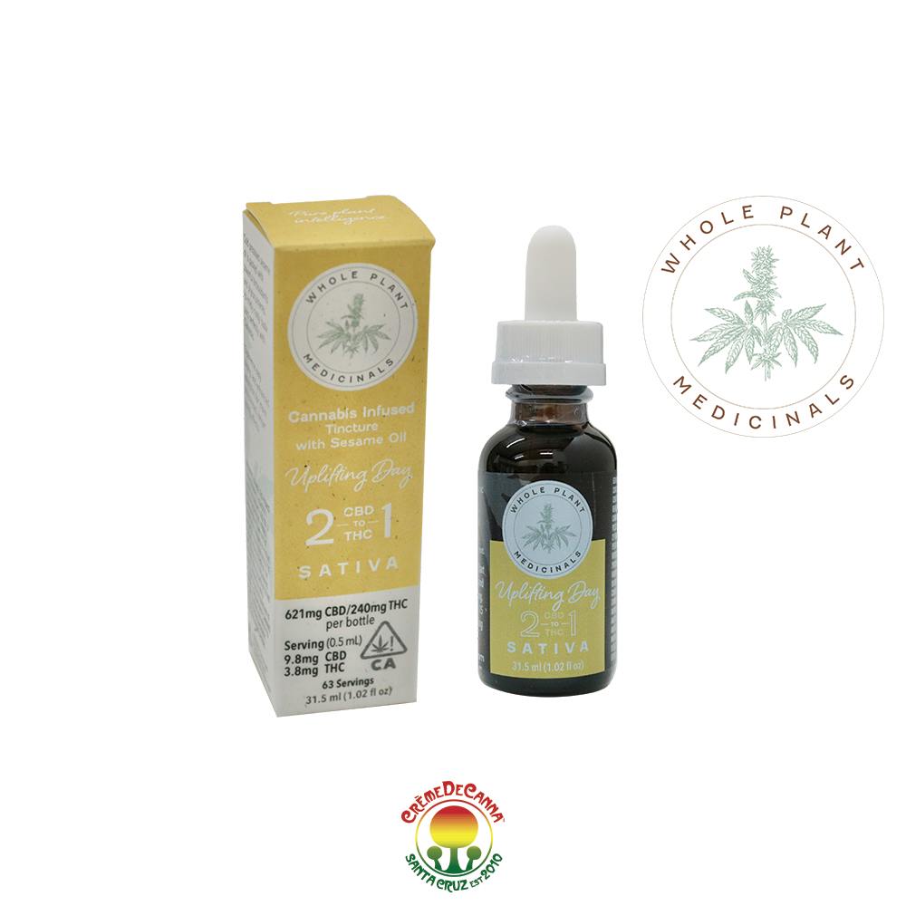 Whole Plant Medicinals Uplifting Day 2:1 Sativa Tincture