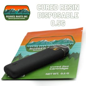 Rugged Roots - Disposable Cured Resin Garlic Breath 0.5g
