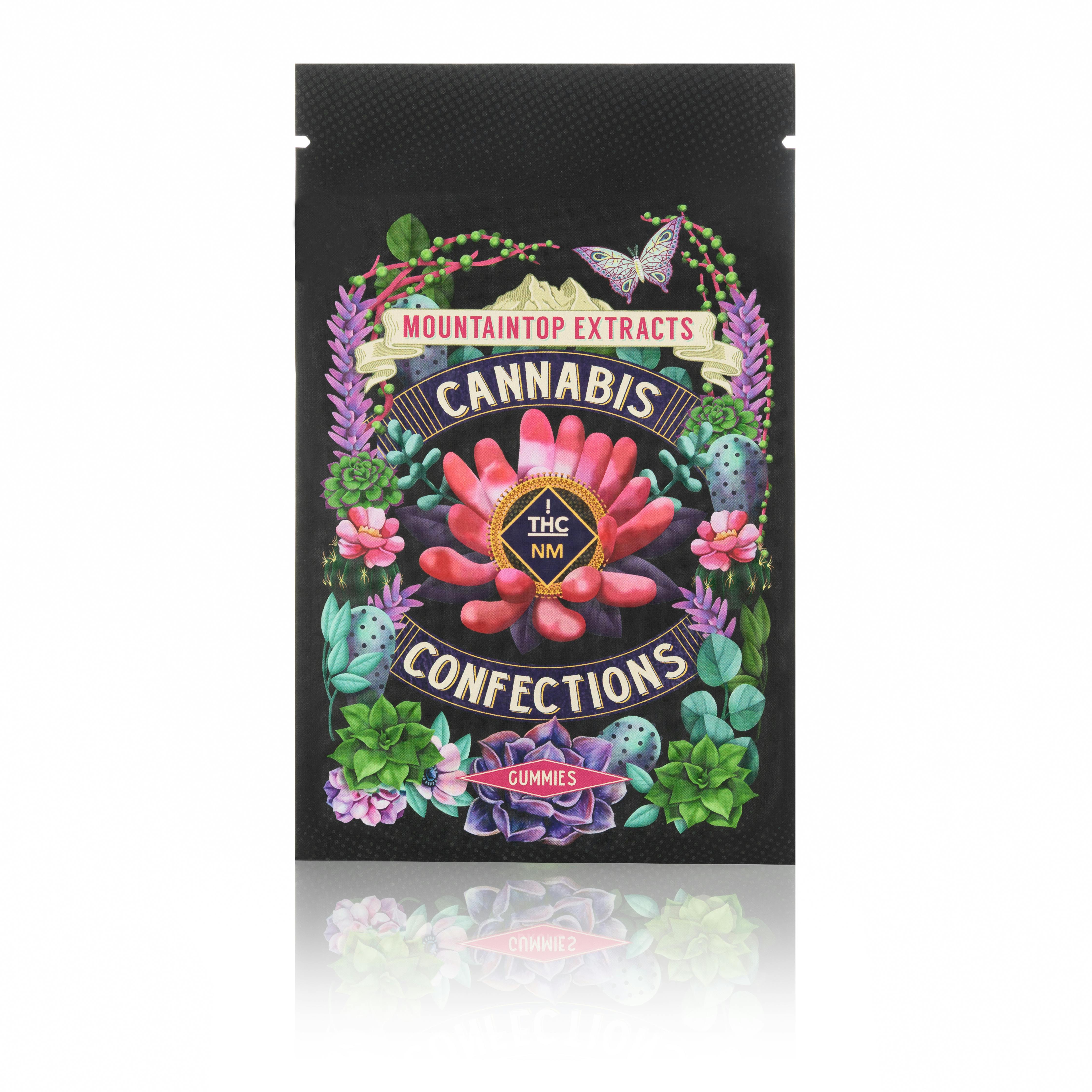 Mountaintop Extracts Apple Cherry Berry Gummies 100mg (Indica)