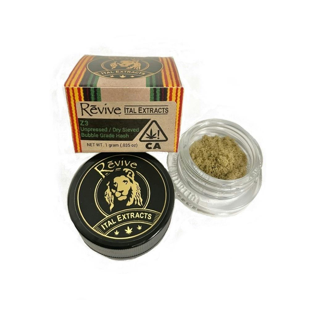REVIVE PURE LIFE: Z3 Bubble Grade / Unpressed / Dry Sieved