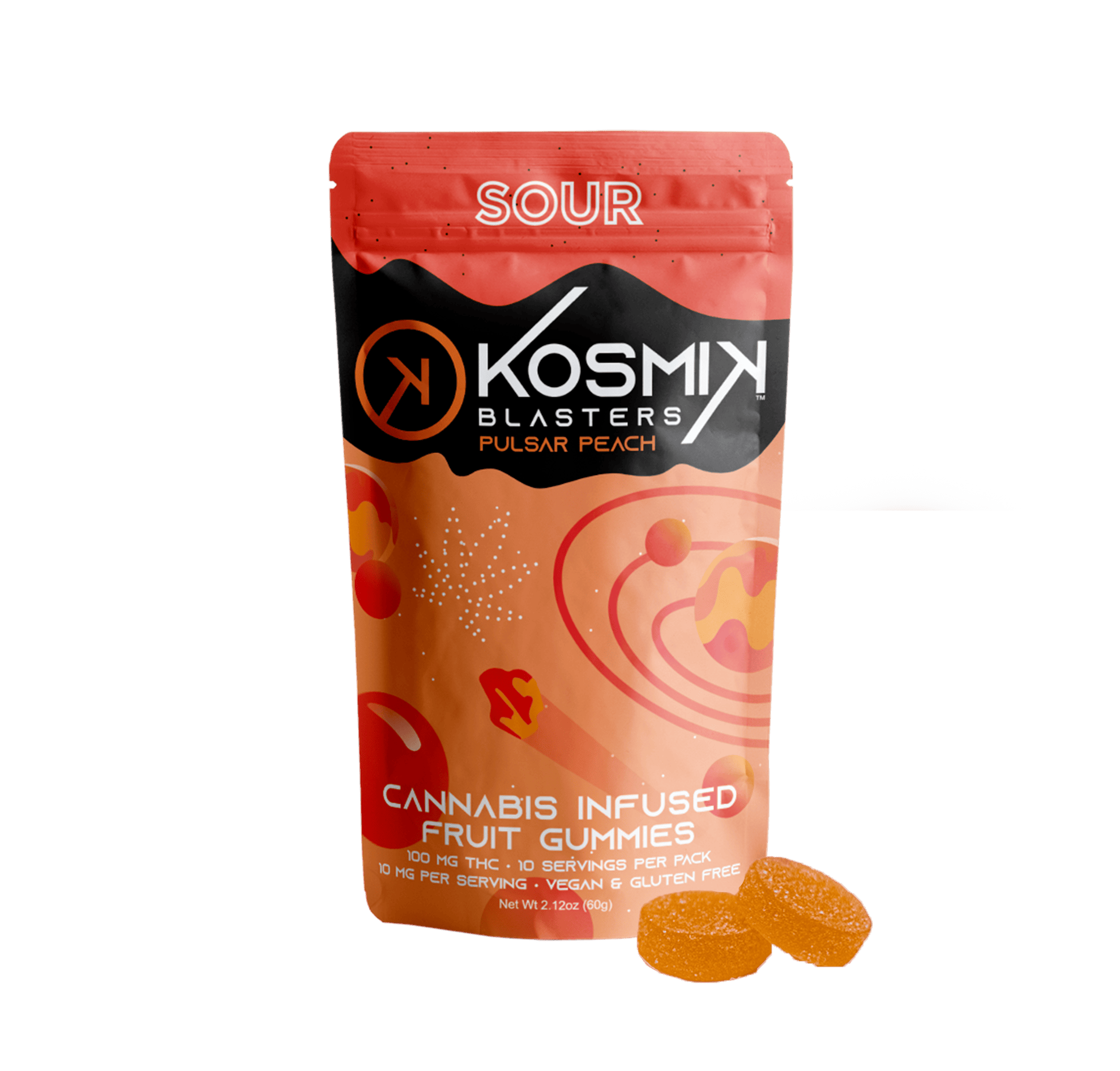 Sour Blaster Pulsar Peach Mi