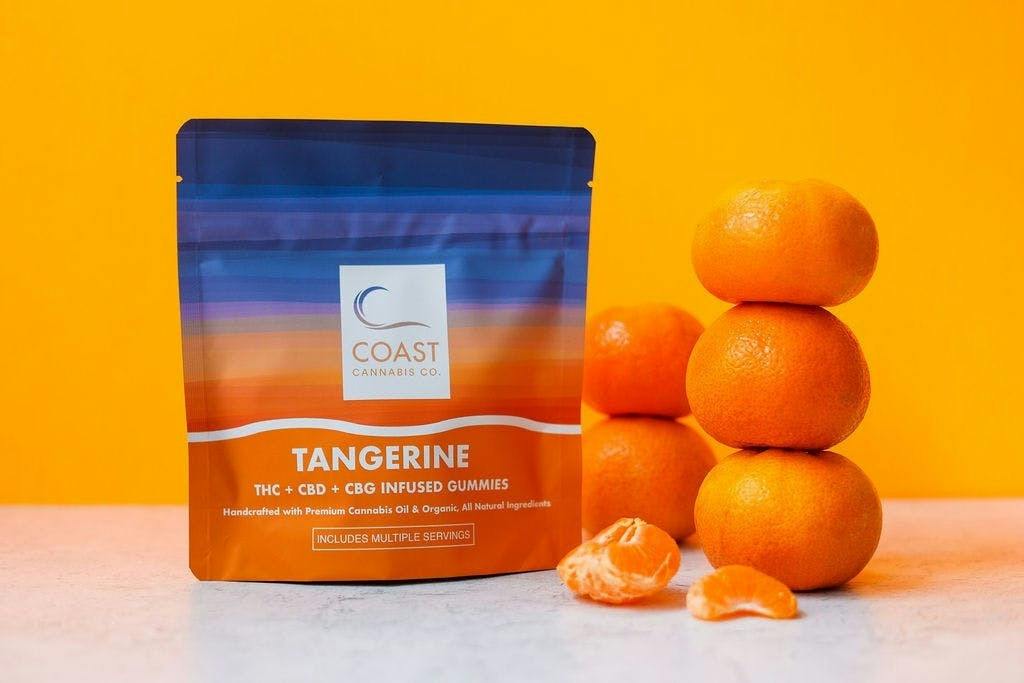 Coast Cannabis Co. | Tangerine THC:CBD:CBG | Gummies by Coast Cannabis Co.