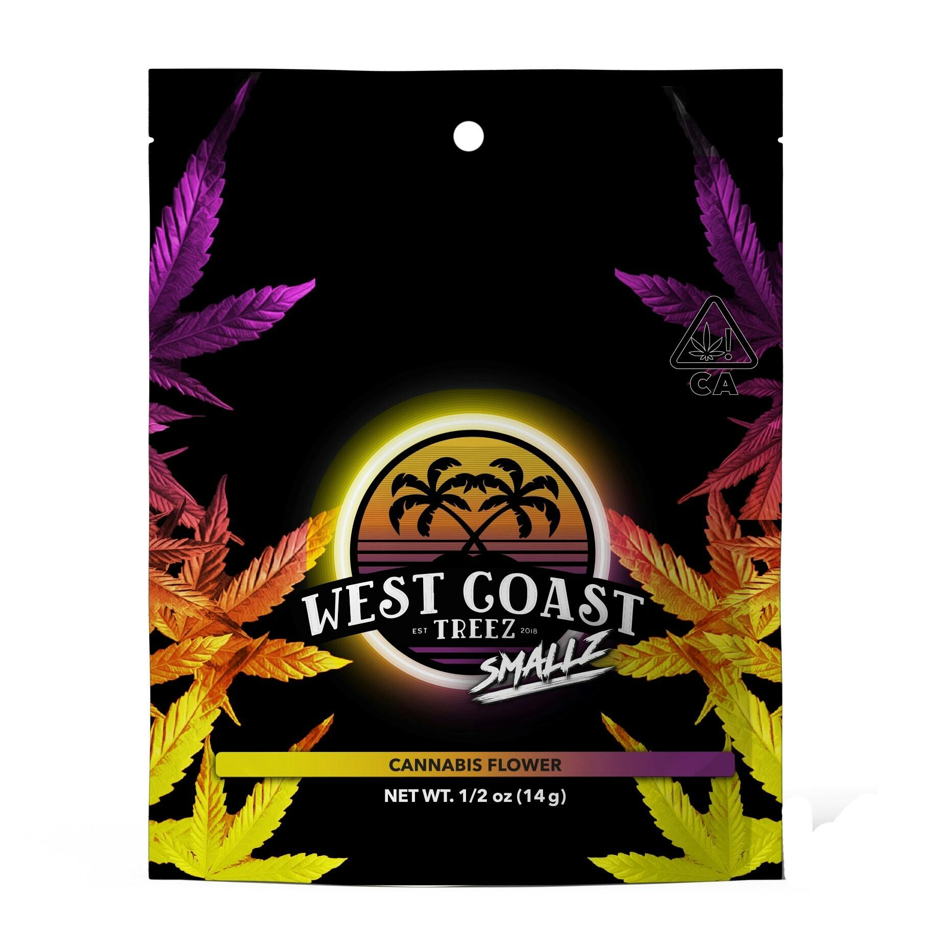 Lemon Haze - Sativa - smallz - HALF OZ [14g] - West Coast Treez