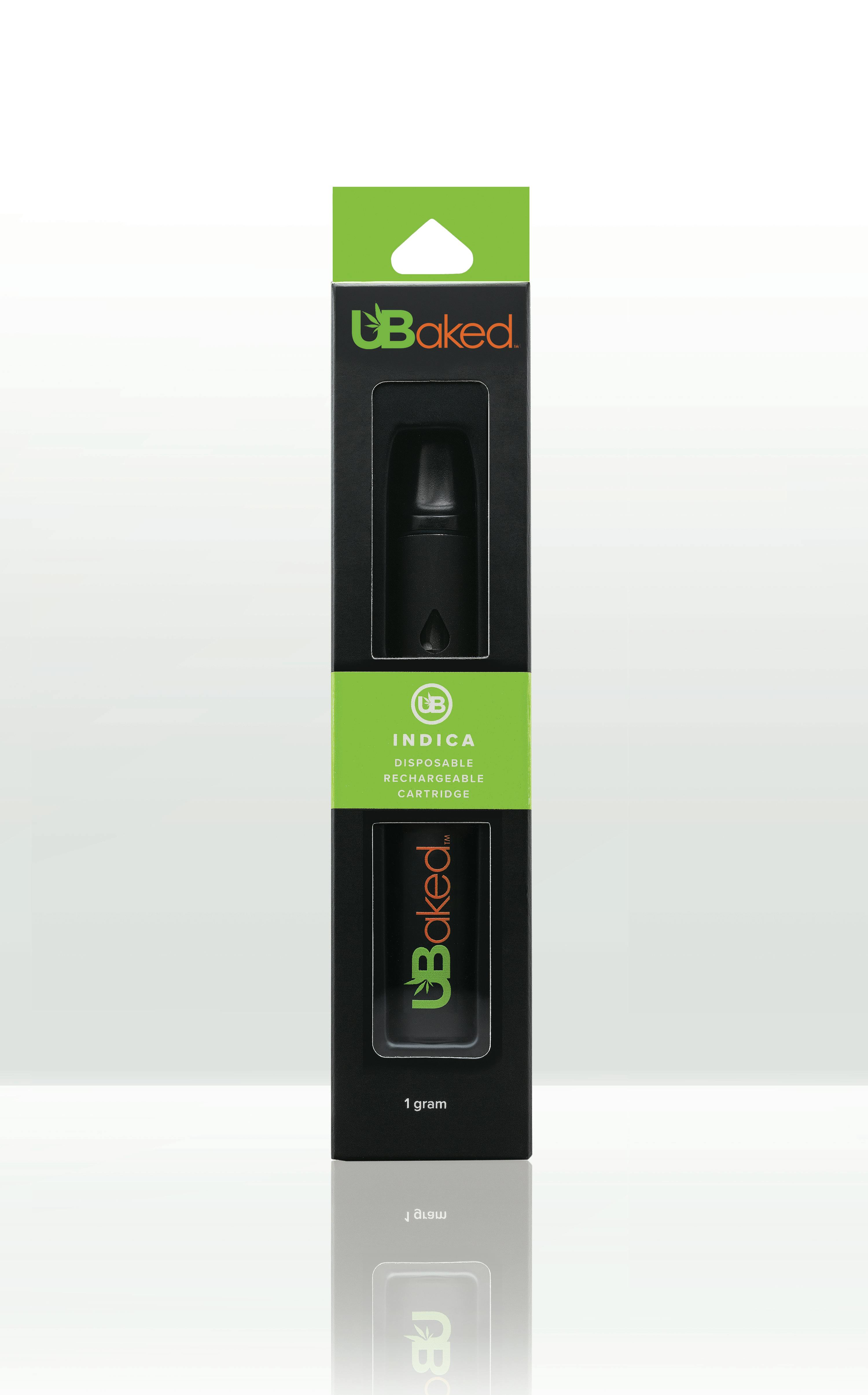 UBaked Disposable Rechargeable Vape Pen- Indica - UBaked