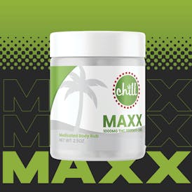 1000mg THC : 1000mg CBD | MAXX Body Rub | Chill Medicated | MED