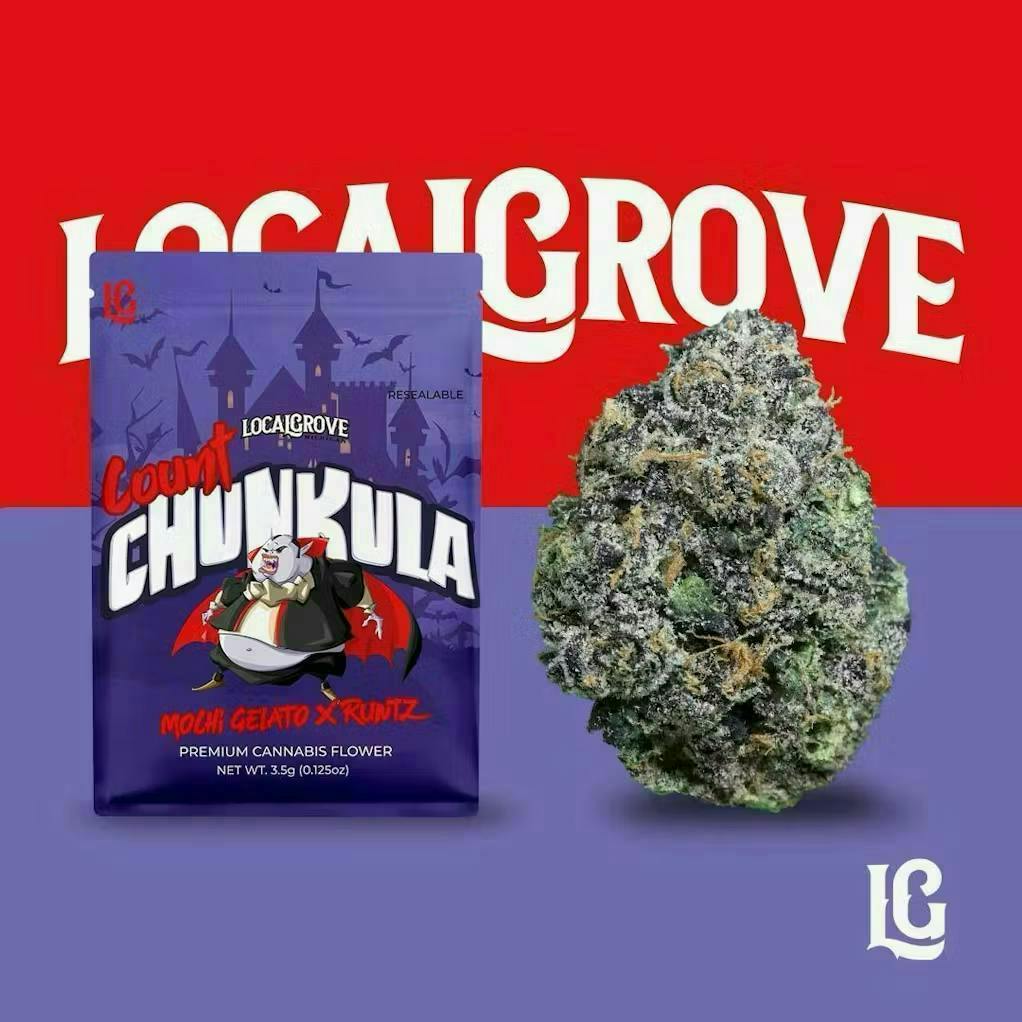 Local Grove Prepackaged Flower | Count Chunkula | 3.5G by Local Grove