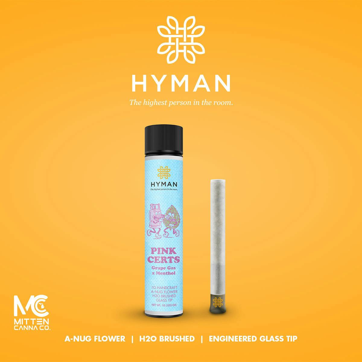 Pink Certs | 1G Handcraft | HYMAN x MCC - HYMAN