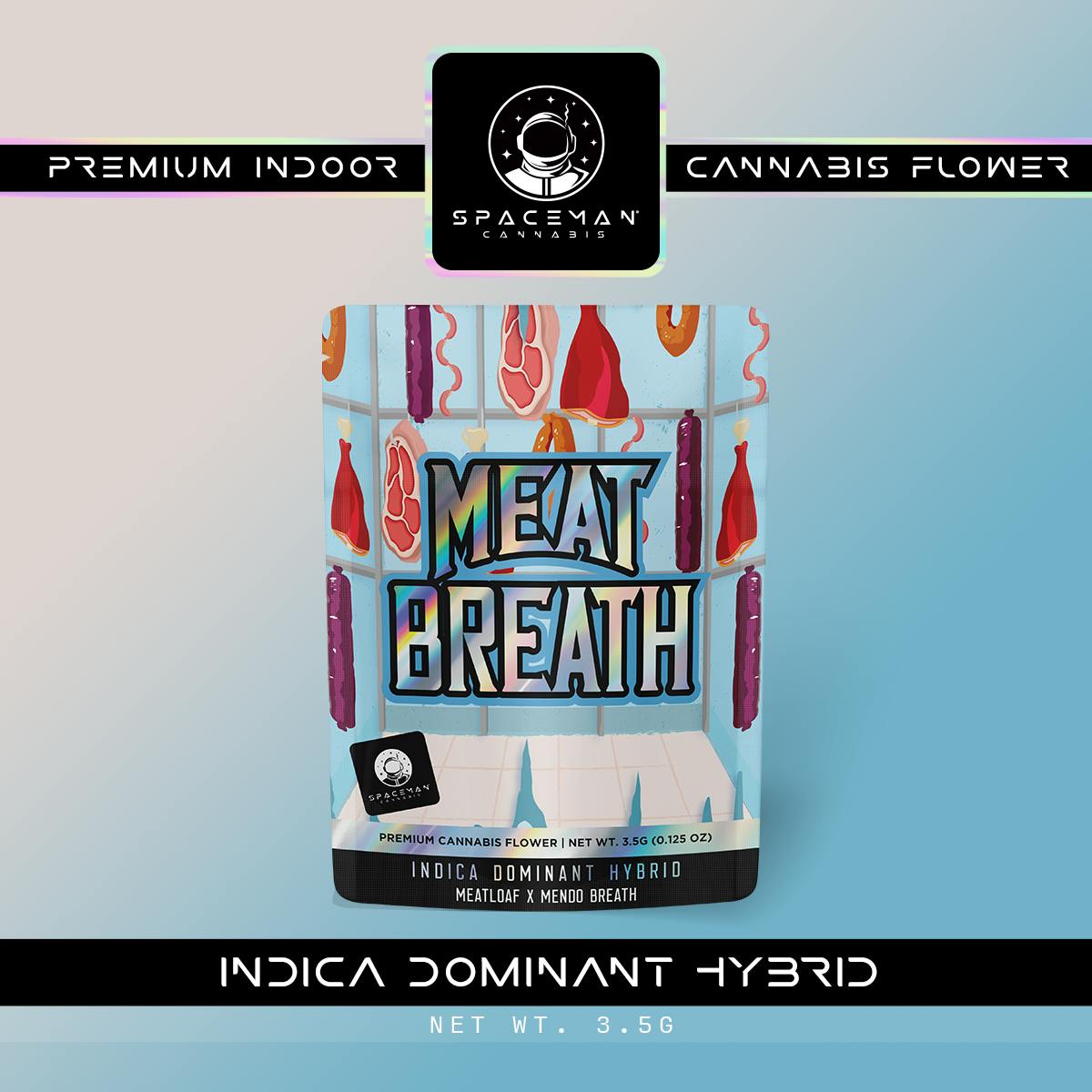 Spaceman - 3.5g Flower - Meat Breath - Spaceman Cannabis