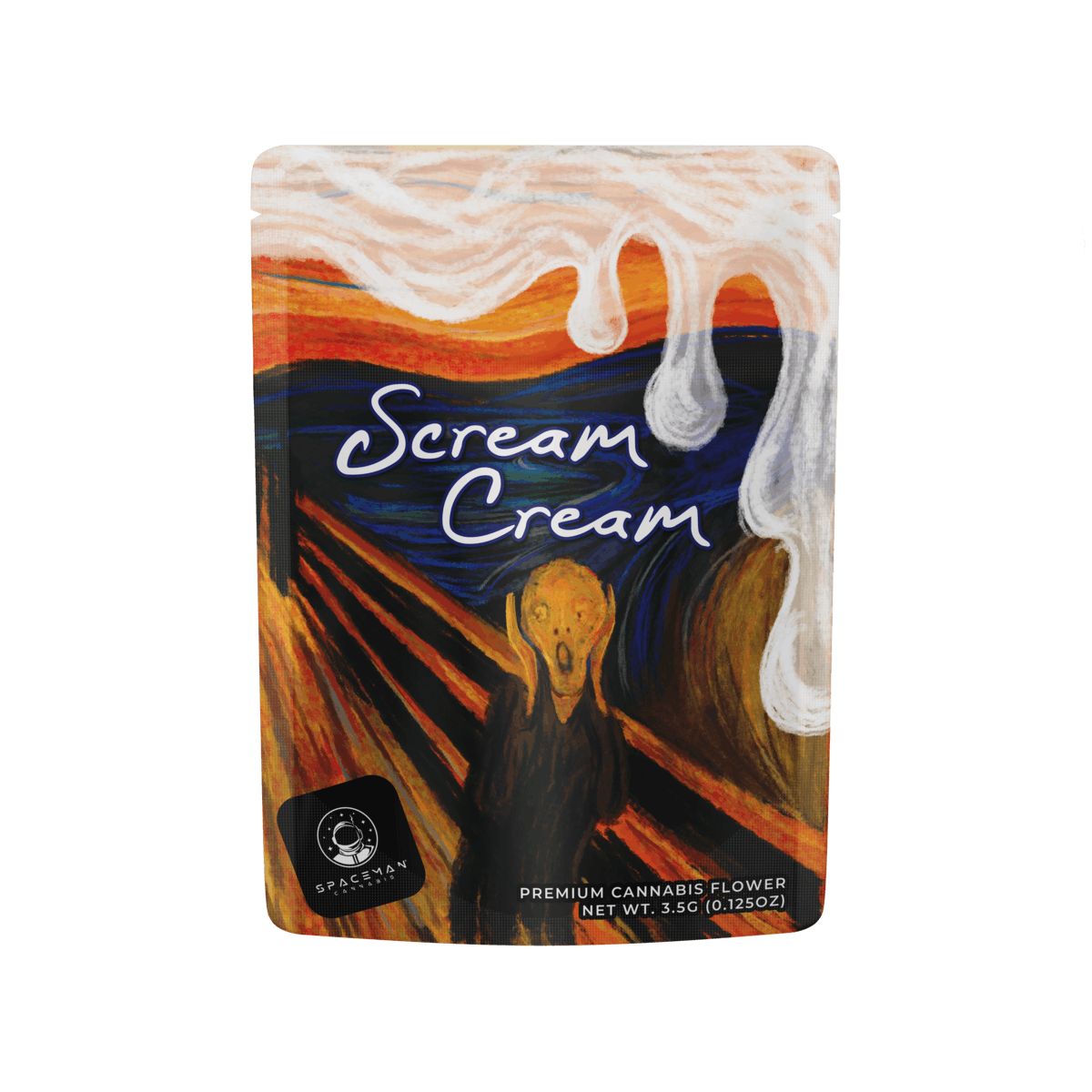 Spaceman 3.5g Flower Scream Cream Spaceman Cannabis