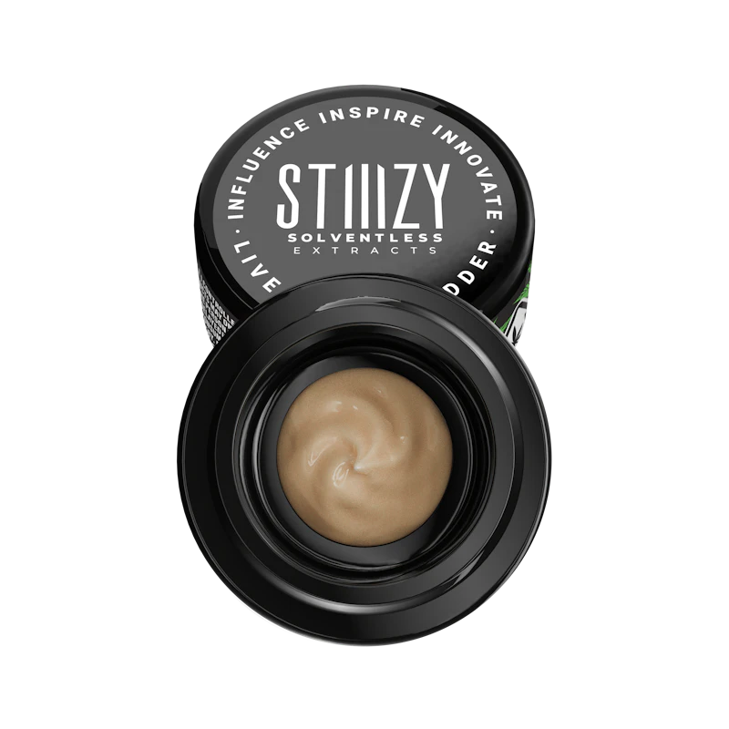 STIIIZY - PEANUT BUTTER GELATO - Live Rosin Badder, Concentrates