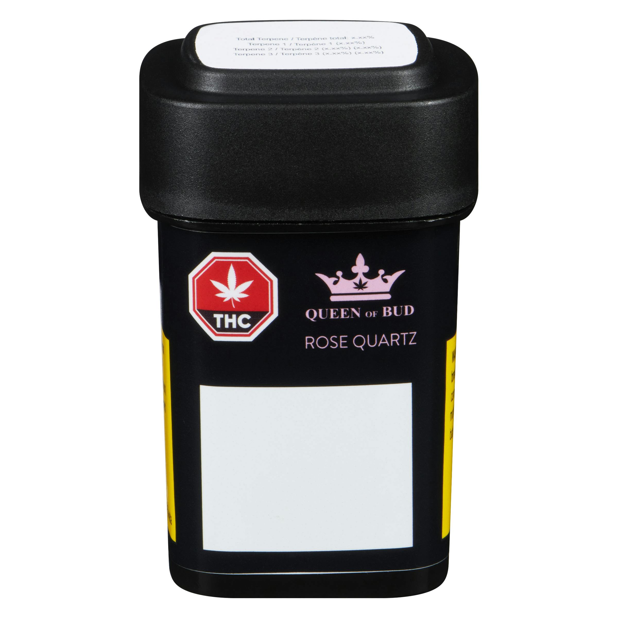 Queen of Bud Rose Quartz 3.5g Dried Flower