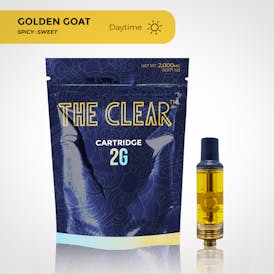 The CLEAR Original Cartridge 2000mg | Golden Goat