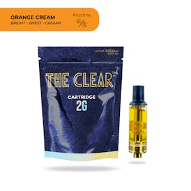 The CLEAR Original Cartridge 2000mg | Orange Cream