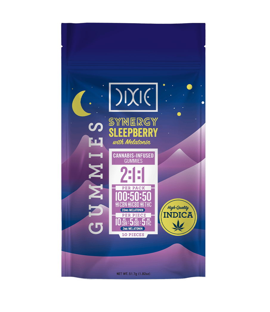 Synergy Sleepberry Cbn Cbd Thc