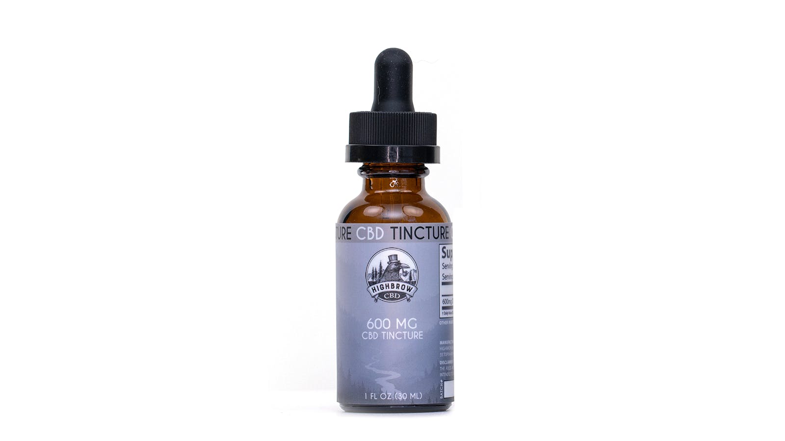 Highbrow CBD Tincture 600mg - Highbrow