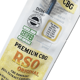 CBG RSO Original | The White CBG | 1g | DOH+