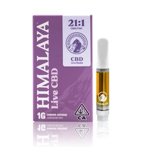 HIMALAYA - Live CBD 21:1 Cartridge