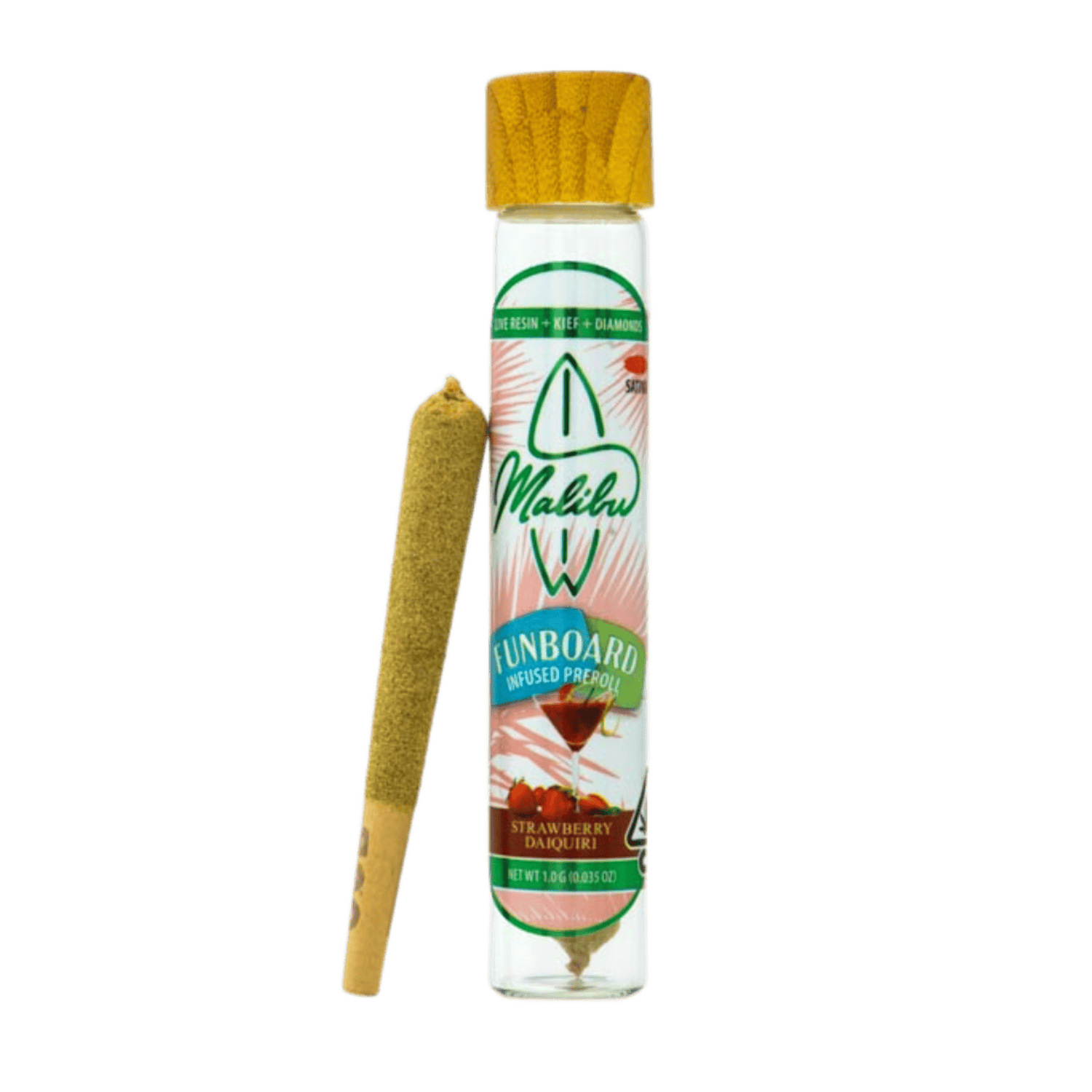 Funboard | Strawberry Daiquiri | Triple Infused Preroll 1g