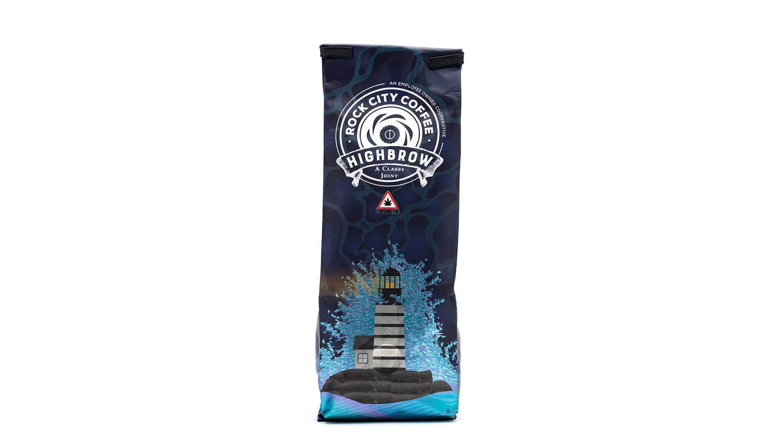 Highbrow/Rock City Breakwater Coffee 1/2lb at Hill & Bog Cannabis Company