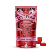 Lost Farm Strawberry X GG4 Resin 100mg Chews
