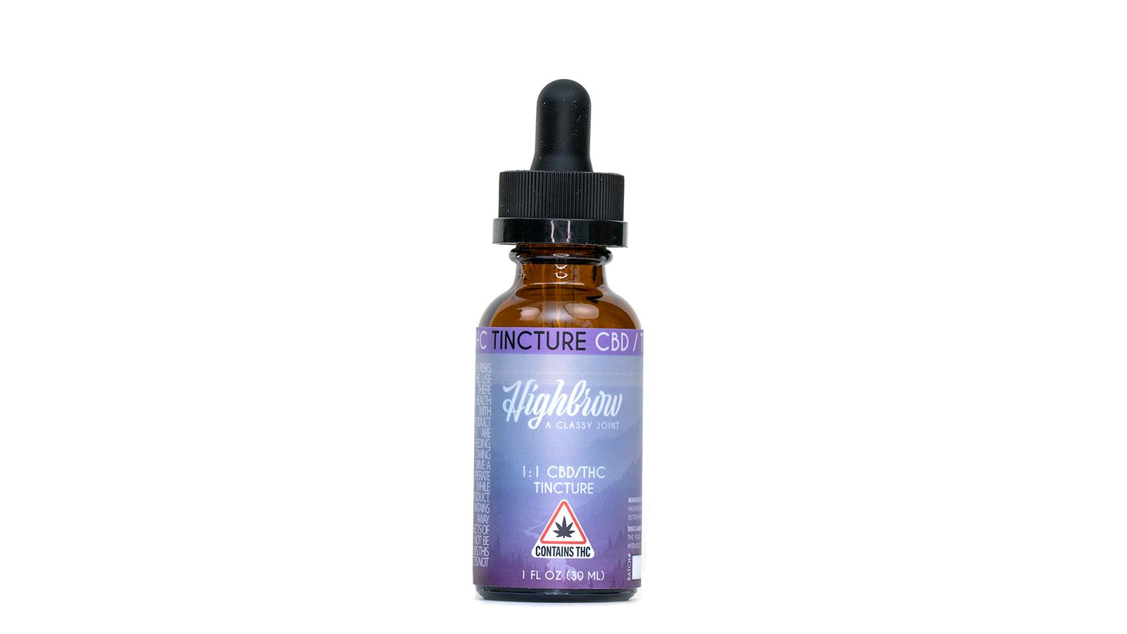 Highbrow Full Spectrum CBD Tincture 600mg by Highbrow