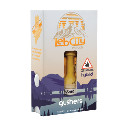 Gushers 1G Vape Cart - LebCity Extracts