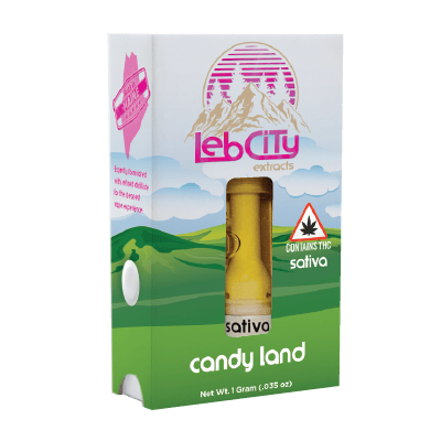 Candy Land 1G Vape Cart by LebCity Extracts