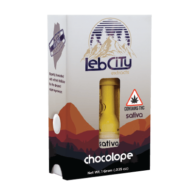 Chocolope 1G Vape Cart by LebCity Extracts