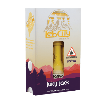 Juicy Jack 1G Vape Cart by LebCity Extracts