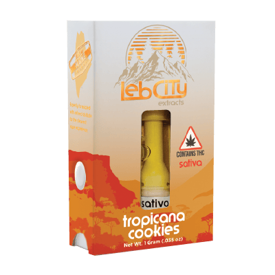 Tropicana Cookies 1G Vape Cart - LebCity Extracts