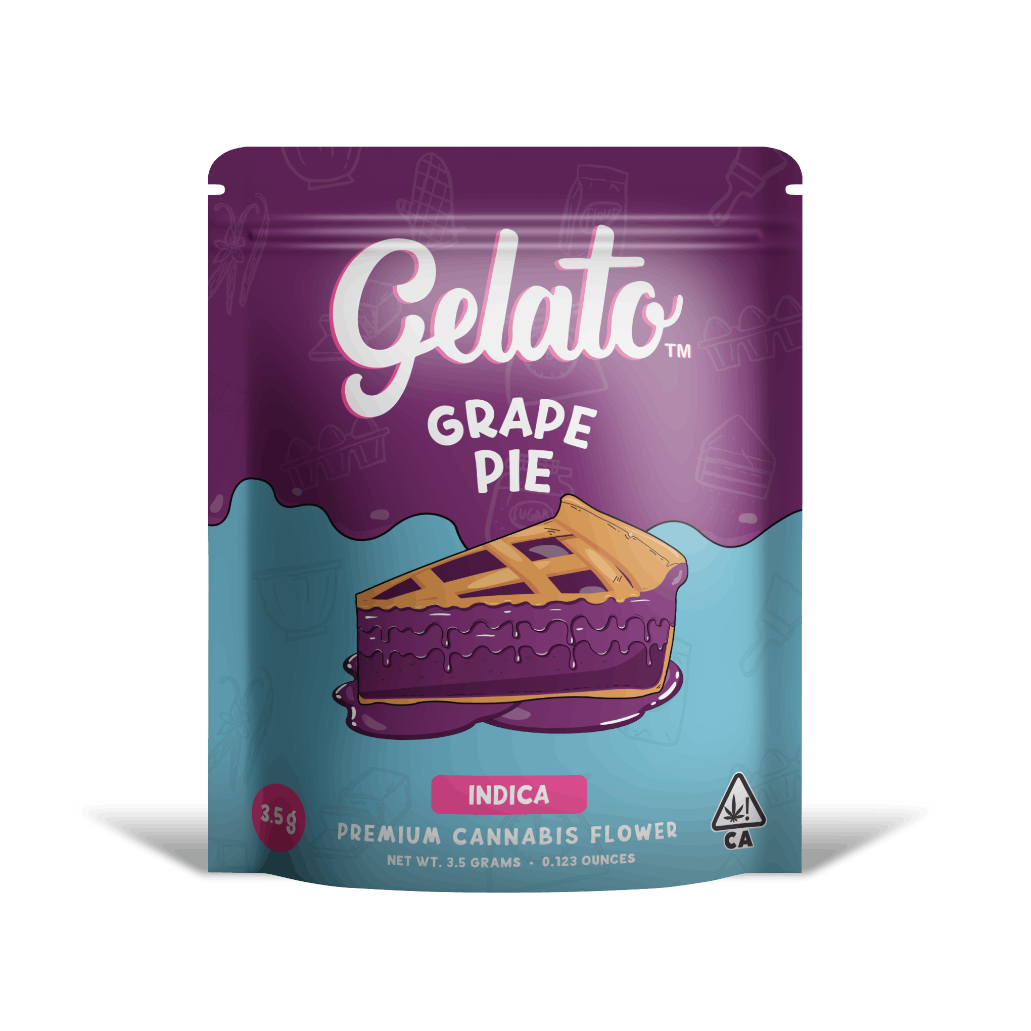 Gelato — Grape Pie