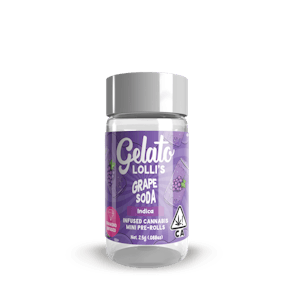 Gelato - [Gelato] Infused Pre-roll 5 Pack - 3g - Grape Soda (I)