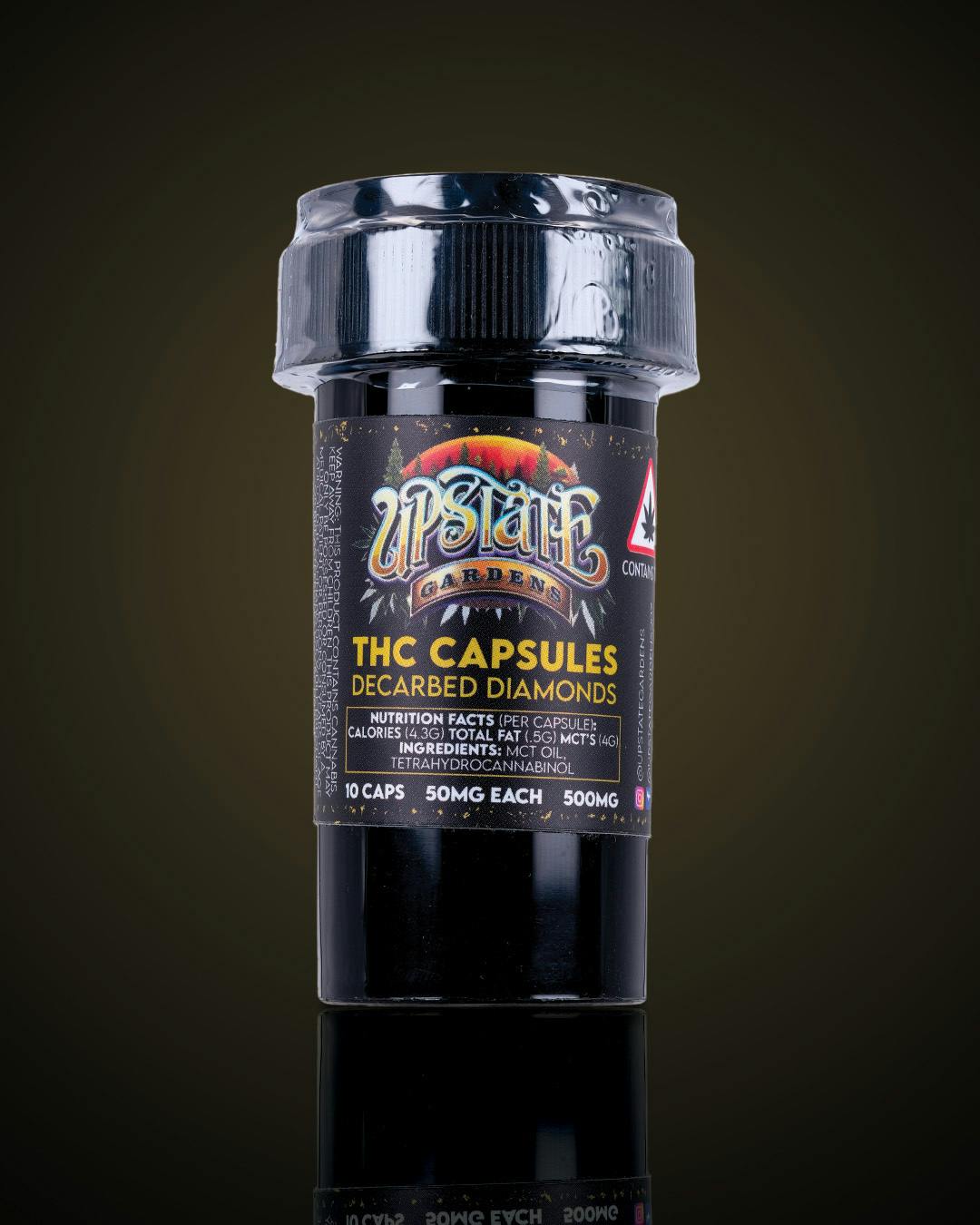 500mg Capsules - Decarbed Diamonds