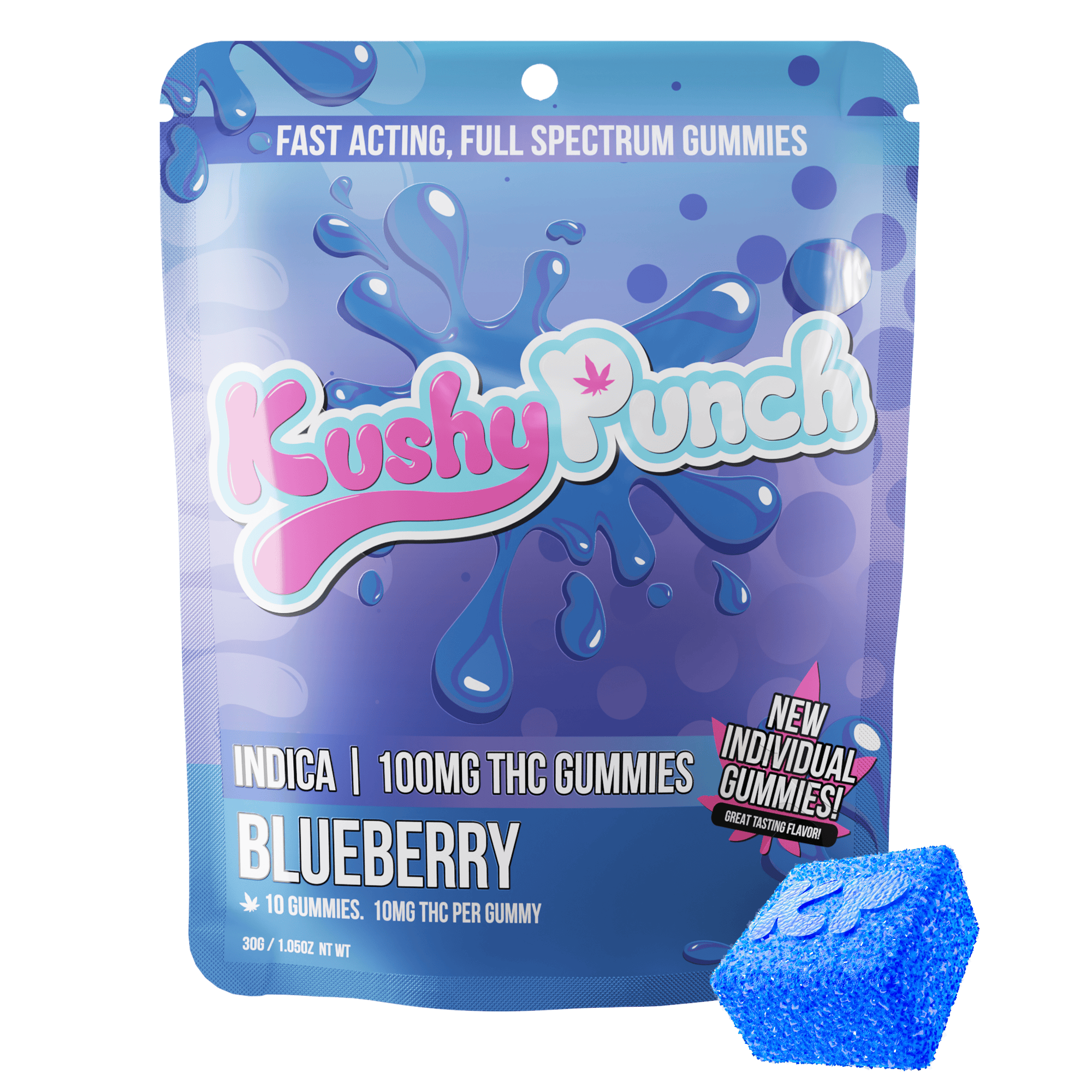 Kushy Punch: Blueberry
