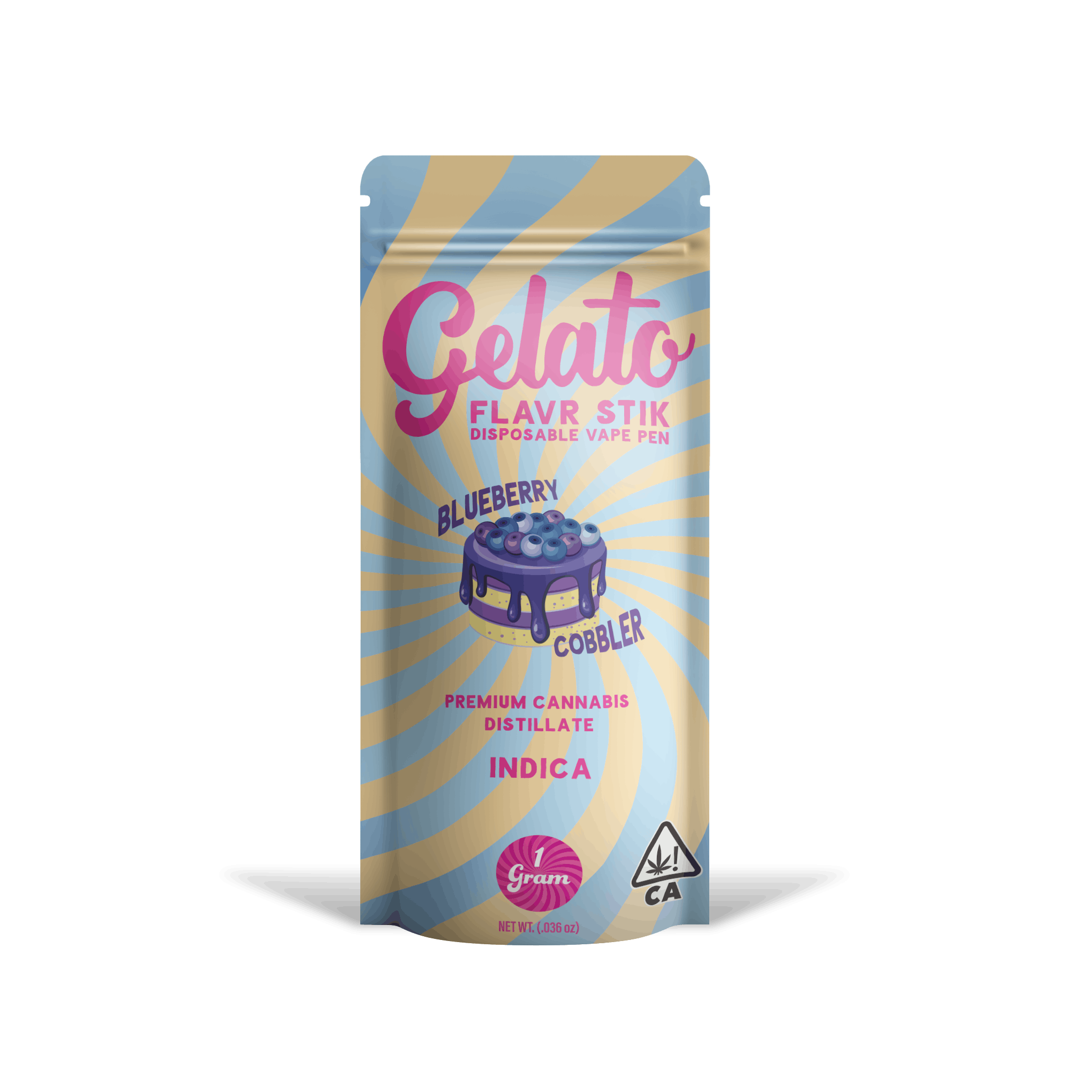 Blueberry Cobbler Flavr Stick - Gelato