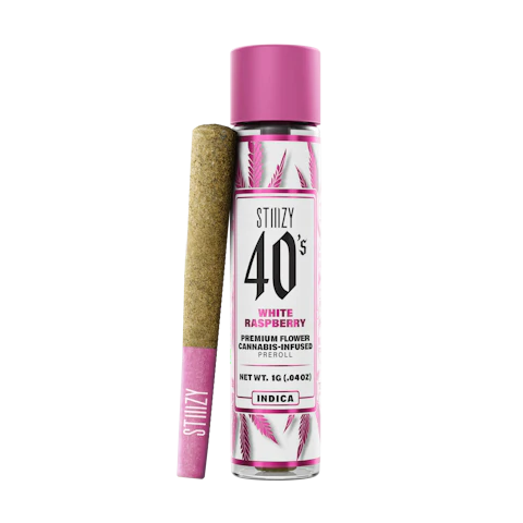 STIIIZY - WHITE RASPBERRY - 1G Preroll, Pre-Rolls