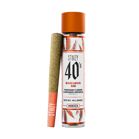 STIIIZY - KING LOUIS XIII - 1G 40's Infused Preroll, Infused Pre-Rolls